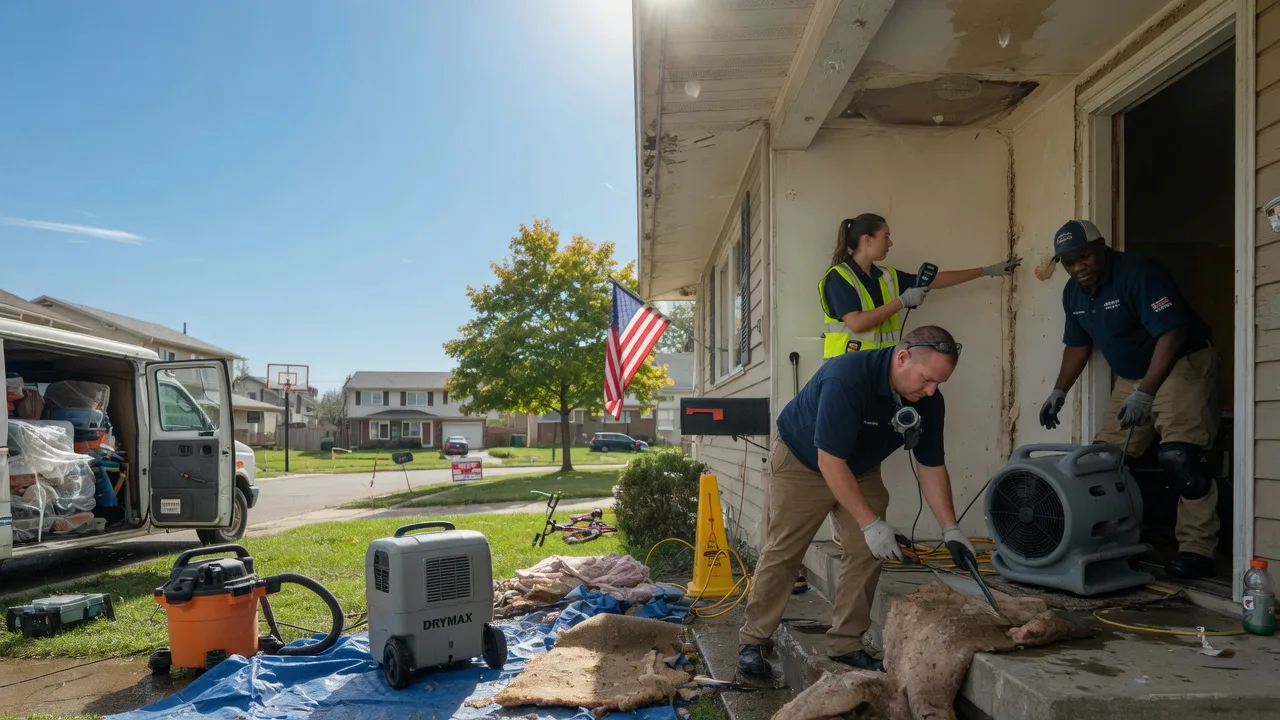 Water Damage Restoration in Snook, TX near me